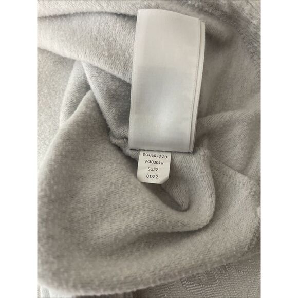 Athleta Light Grey Heather Purana Wrap Hoodie Sweatshirt Women M Yoga Gorpcore - Picture 13 of 14